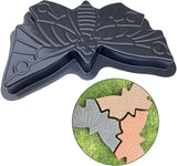 AUTUMN Butterfly Stepping Stone Mold, Concrete Cement Mold, DIY Walkway Stepping Stones, Butterfly Statue for Garden, Garden Decor