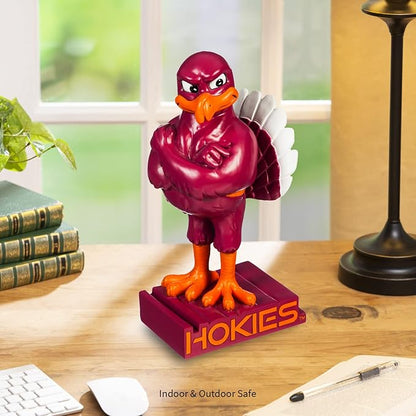 Team Sports America NCAA Virginia Tech Fun Colorful Mascot Statue 12 Inches Tall