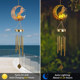 Solar Horse Wind Chimes - Unique Moon Hummingbird Design, for Mothers, Grandmothers, Sisters, Friends and Girls on Birthdays, Christmas, Thanksgiving and Mother's Day