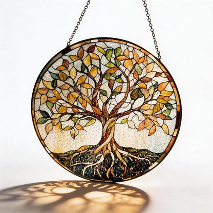 Stained Glass Window Hanging,suncatcher Stained Glass kit,Stained Glass Ornament, Garden suncatchers for Windows Hanging,Window Decor or Indoor,Gifts for Women, Lovers, Couple, Friends