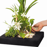velda 127579 Square 35 Centimetre Floating Plant Island for The Pond