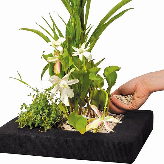 velda 127579 Square 35 Centimetre Floating Plant Island for The Pond