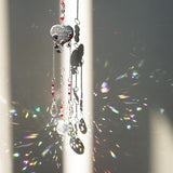 H&D HYALINE & DORA Garden Suncatchers Heart Shaped Crystal Suncatchers for Window Rainbow Maker Hanging Ornament Gift