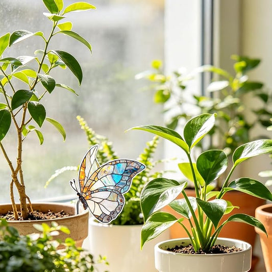Butterfly Gifts for Women, Hanging Plant Planter Indoor Outdoor, Mothers Day Birthday Gifts for Mom Grandma from Daughter Son, Butterfly Lover Garden Decor Plant Pot(7)