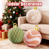 3 Pcs 32 Inch Giant Christmas Inflatable Balls: PVC Oversize Inflatable Christmas Ornaments Outdoor Decoration for Xmas Yard Lawn Garden Decor