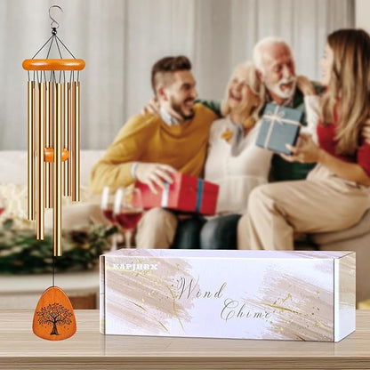 Gifts for Mom, Moms Wind Chimes, Best Gift for Mom, Mother Birthday Gift from Daughter Son, Love Reminder Gifts for Birthday Thanksgiving Christmas