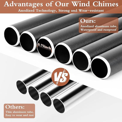 Memorial Wind Chimes Sympathy Gifts for Loss of Mom, 32'' Memorial Wind Chimes for Loss of Mother, Bereavement/Sympathy/Condolence Gift, Windchimes in Memory of Mom
