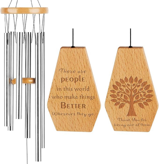 Going Away Gifts Wind Chimes, Appreciation Coworkers Farewell Going Away Colleagues, Happy Farewell Coworker, Thank You Men Women Work Leaving, New Job Gifts, Co-worker Goodbye, Gift for New Beginning