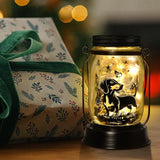 Dachshund Gifts for Women/Men Dachshund Solar Lanterns Mom Birthday Wiener Dog Lovers Lantern Pet Loss Sausage Dog Memorial Lights Solar Garden Decoration for Yard, Patio,Backyard,Porch Torches Lights