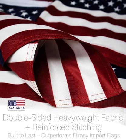 4th Of July American Flag For Independence Day Hanger Kit Wall Hanging Decor Cemetery Decoration For Grave Yard Sign Memorial Veterans Day USA Poster Door Canvas Tapestry Gifts For Dad