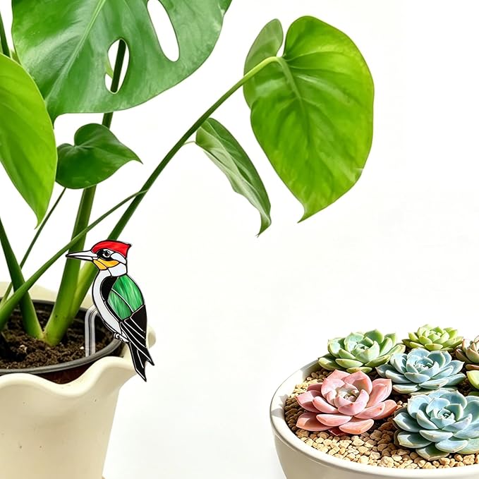 Hummingbird Gifts for Women Mom Grandma, Hanging Planter for Indoor Outdoor Garden, Bird Lover Plant Decor, Mothers Day Birthday Gifts from Daughter Son(9)
