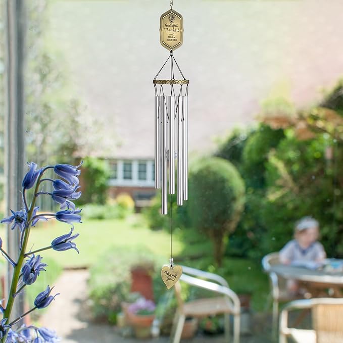 31" Retirement Wind Chimes with Tree of Life - Retirement Gift for Woman,Thank You Gifts for Women,Men,Friends, Coworkers,Teacher,Neighbors,Family & Appreciation Gifts in Exquisite Box.