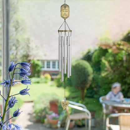 31" Retirement Wind Chimes with Tree of Life - Retirement Gift for Woman,Thank You Gifts for Women,Men,Friends, Coworkers,Teacher,Neighbors,Family & Appreciation Gifts in Exquisite Box.