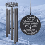 Anniversary Wind Chime for Husband & Wife, Wedding Day Gift for Husband from Wifey, Men Women Anniversary Couple Wedding Day Wife, Married Anniversaries 1st to 5th 10th 15th 25th 35th 45th 50th 55th