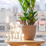 SUPVOX Resin Boy Girl Garden Statue Ornament Artistic Outdoor Decorative Figurines for Patio Lawn Tree Accent Fall Garden Decor Craftsmanship Resin Sculpture