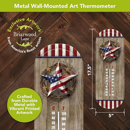 Briarwood Lane American Barnstar Metal Thermometer