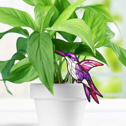 Hummingbird Gifts for Women Mom Grandma, Hanging Planter for Indoor Outdoor Garden, Bird Lover Plant Decor, Mothers Day Birthday Gifts from Daughter Son(17)
