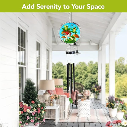 Briarwood Lane Happy Frogs Illuminated Wind Chime