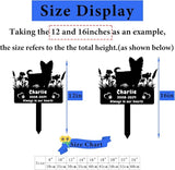 Personalized Yorkshire Terrier Dog Memorial Grave Marker,Custom Flora Dog Memorial Garden Stake,Dog Memorial Plaque Burial Stake Engraved Sign,Dog Sympathy Grave Stake,Dog Memorial Statue Yorkshire2