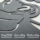 Custom Pet Grave Marker Cocker Spaniel Memorial Plaque for Loss Dogs, Personalized Wings Dog Memorial Stake Yard Garden Outdoor Decor Sign, Metal Dog Burial Marker Sympathy Remembrance Gift