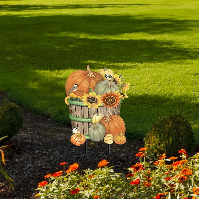Briarwood Lane Bountiful Bushel Metal Art