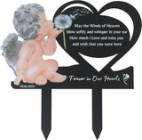 SWEEARTH Garden Decor for Outside – Express Your Eternal Love – Grave Decorations for Cemetery – Outdoor Decor – Cemetery Decorations for Grave – Grave Markers for Cemetery for Humans
