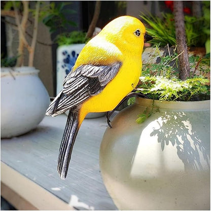 Garden Decor Resin Bird Statues Garden Decorative Sculptures Outdoor Decor Outdoor Decor(A)