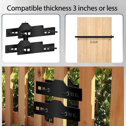 ULIOK Deck Hook, Heavy Duty Hummingbird Feeder Hanger, 31 Inch Extended Adjustable, Solid Steel Hanging Hook for Hanging Bird Feeder, Suet Baskets, Planters, Wind Chimes, 360 Degree Rotary, 2 Pack