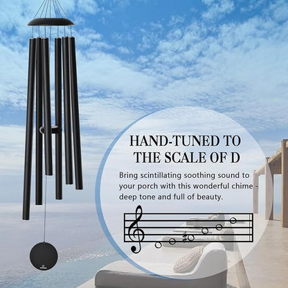 Extra Large Wind Chimes for Outside Deep Tone, Sympathy Memorial Gifts for Loss of Loved One, 62" Church Chime with Beautiful Soothing Sounds Outdoor Garden,Yard and Patio