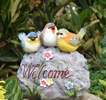 Garden Ornaments Outdoor Animal Sculpture Garden Ornament Decoration Garden Simulation Resin Ornaments Courtyard Villa Figurines Creative Home Decoration Garden Ornaments