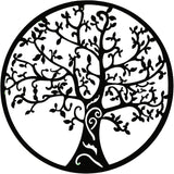 Bellaa 20247 Metal Wall Art Tree of Life Modern Contemporary Indoor Living Room Outdoor Garden Patio 3D Sculptures Plaque Home Decor Rustic Distressed Iron 24 inch