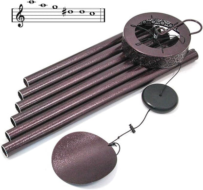 ASTARIN 48'' Wind Chimes for Outside Deep Tone - Large Windchimes with 6 Heavy Tubes, Memorial Wind Chimes Outdoor for Garden Hanging Décor,Sympathy Gifts，Bronze