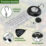 Sympathy Memorial Wind Chimes for Outside Loss of Loved One, Sympathy Gift Baskets Windchimes Outdoors in Memory of A Loved One, Grief Funeral Bereavement Memorial Gifts for Loss of Father Mother, 32"