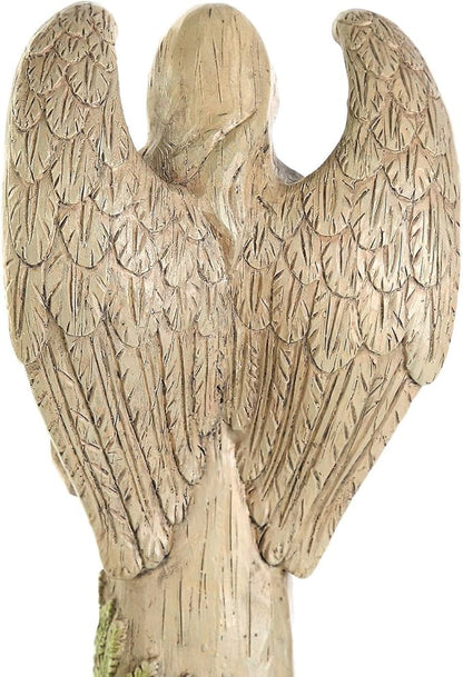 Ivy Home Standing Angel with Butterfly Garden Statuary