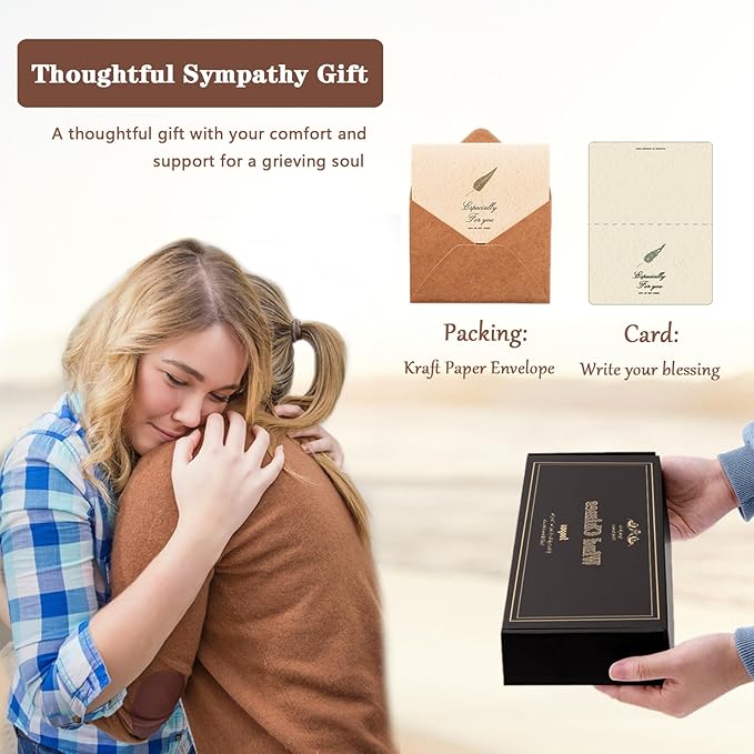 Soopau Sympathy Wind Chimes for Outside, 32'' Memorial Wind Chimes for Loss of Loved One, Memorial Gifts for Loss of Mother Father, Bereavement Gift in Memory of Loved One (Bronze)