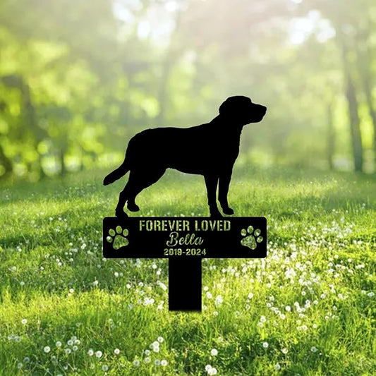 Custom Entlebucher Mountain Metal Memorial Garden Stake Personalized Pet Grave Marker Name Sign Remembrance Stake Decor Sympathy Dog Loss,Outdoor Statues for Yard Garden Lawn Patio Pathway Grave.