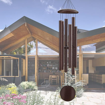 Extra Large Wind Chimes for Outside Deep Tone, Sympathy Memorial Gifts for Loss of Loved One,48" Big Wind Chime w/ 6 Heavy Tuned Aluminum Tubes Outdoor Clearance for Garden,Yard,Patio & Lawn