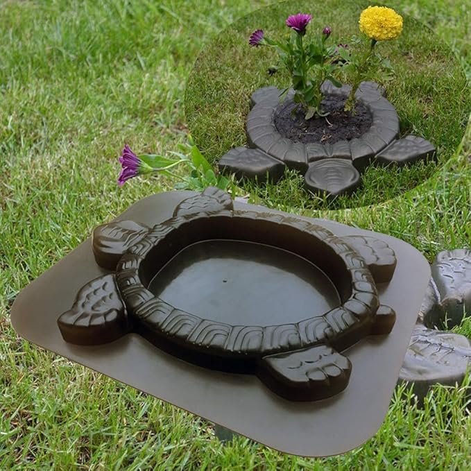 Concrete Cement Mold, Garden Stepping Stone Mold Cement Molds Shape Stepping Stone Mold Durable for Patio for Walkway for Lawn for Garden