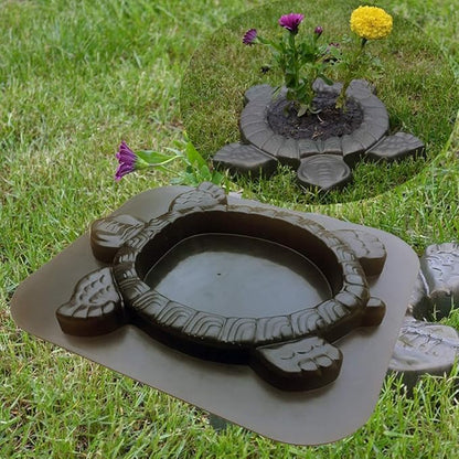 Concrete Cement Mold, Garden Stepping Stone Mold Cement Molds Shape Stepping Stone Mold Durable for Patio for Walkway for Lawn for Garden