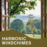Highland Cow Wind Chimes Outdoor - Large Memorial Wind Chimes for Loss of Loved One, Cute Metals Hanging Highlands Cattle Wind Spinner Decor for Garden, Patio, Backyard, Porch