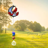 2 Layered Ornament Suncatcher - I am Always with You - Sympathy Gift for Loss of Loved One - Grief Gifts - Heaven Fathers Mothers Day Funeral Keepsake - Daily Remembrance - Home Garden Decor