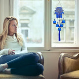 BWINKA Unique Wind Chimes for Outdoor Garden Home Hanging Decoration (Hamsa Hand)
