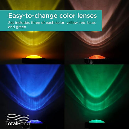 TotalPond Pond and Landscape LED Lights, 3-Piece Set, Height : 5.91 Width : 8.7 Depth : 8.7