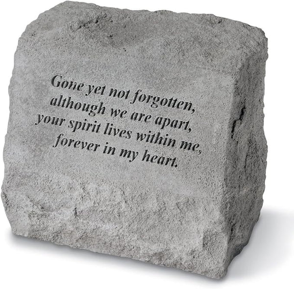 Kay Berry 93420 Gone Yet Not… (Headstone) Memorial Garden Stone, Multicolor