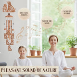 Pug Gifts Wind Chimes - Metal Windchime Outdoors Dog Hanging Decor for Pugs Lovers Garden Patio Yard Balcony Home Decoration Christmas New Year Party Birthday Gift for Women Mom Grandma
