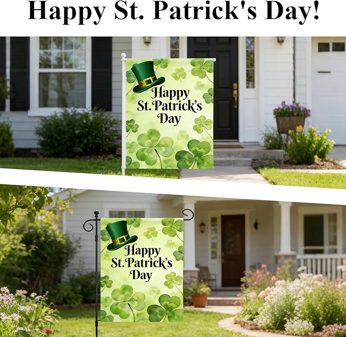 Seasonal Garden Flags Set of 12, KissDate 12 x 18 Inch Double Sided Yard Flags Garden Flags for Outside, Mothers Day 4th of July Summer Spring Garden Flag, Outdoor Banners Holiday Garden Decorations