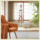 Retro Wind Chimes Metal Pipe Musical Wind Chimes for Outside Suitable Garden Decor、Home Decor Patio Decoration，Wind Catcher Friends Gift Condolence Gifts with Soothing Sound