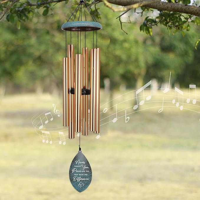 ASTARIN Personalized Happy Retirement Gift 2026, Produced in USA Retirement Wind Chimes for Women Men, 35" Large Deep Tone Wind Chime Retire Gifts for Teacher Co-Workers Boss Husband Friends Parents