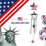 Wind Chimes for Outside 24" Wind Chime Outdoor Veteran Gifts for Home Patio Outdoor Windchimes Outdoors Small Wind Chimes for Outside -Christmas Birthday,