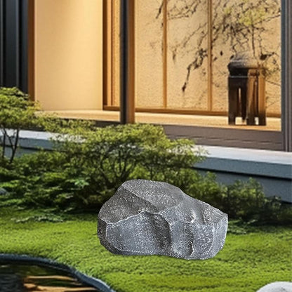 Imitation Rock Landscape Decoration Weather Resistant Sturdy Lightweight Foam Natural Texture Realistic for Yard Lawn Garden, 40x22x18cm